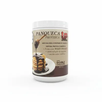 Panqueca Proteica Da 4UP Sabor Double Chocolate 600g