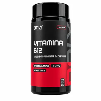 Vitamina B12 da Only 90 Cápsulas 