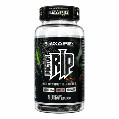 Doctor Rip da Black Series Termogênico Importado 90 Cápsulas 