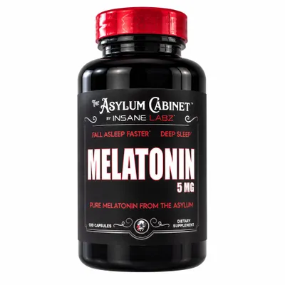 Melatonina 5mg Insane Labz  100 Cápsulas  