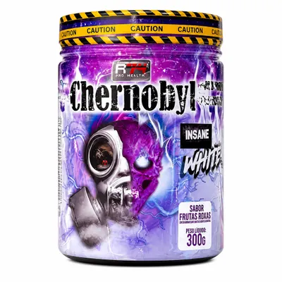Chernobyl Insane white Sabor Frutas Roxas 300g