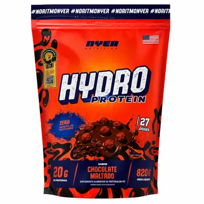 Whey Hydror Protein Sabor Chocolate Maltado