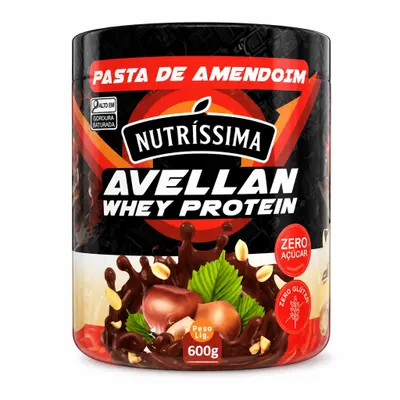 Pasta de Amendoim Avellan Da Nutríssima  600g