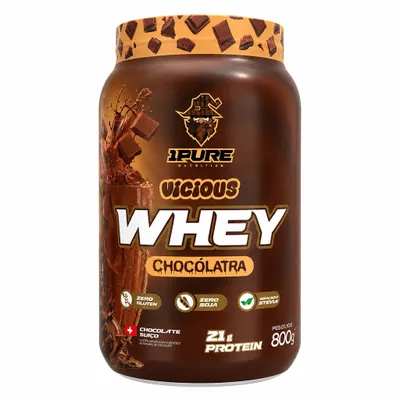 Vicious Whey Sabor Chocolate Suíço 800g 