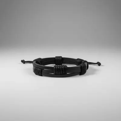 Pulseira couro Masculina 