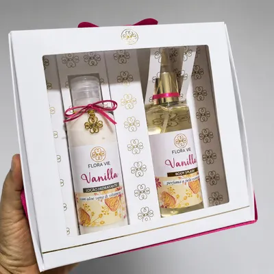 Kit Hidratante e Body Splash BA12 Vanilla Flora Vie