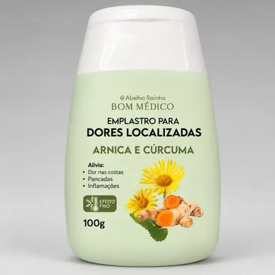 Emplastro para Dores Musculares e Articulares Arnica e Cúrcuma 100g