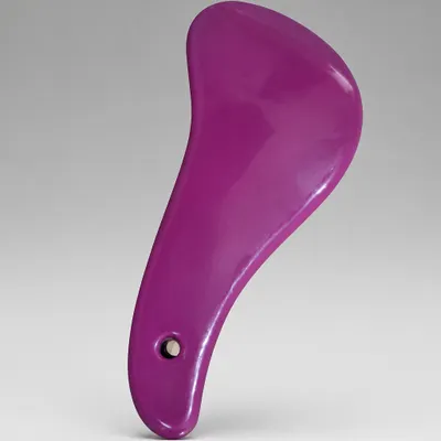 Escova Mágica Desembaraçadora Para Cabelo cor magenta