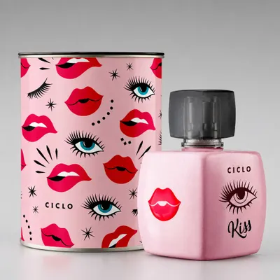 Deo Colônia Kiss Lata 100ml Ciclo Cosméticos