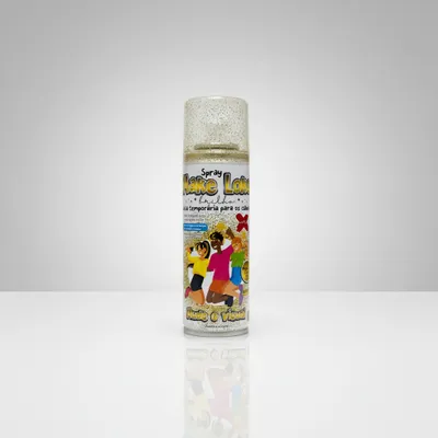 SPRAY MAKE LOKO P/CABELO C/BRILHO DOURADO 120ML REF 2880
