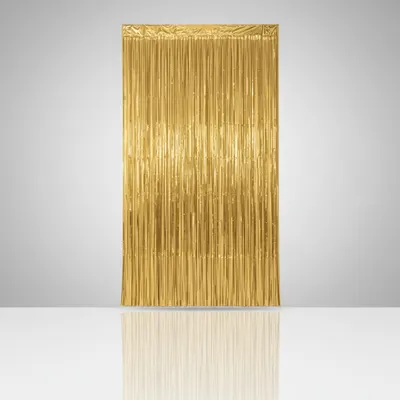 CORTINA METALOIDE ACETINADO FOSCO 100X200 OURO 2021-006