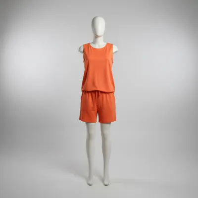 Conjunto regata e short laranja