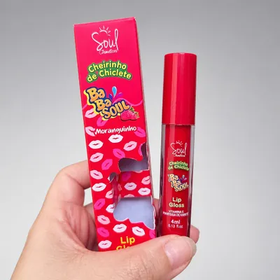 Lip Gloss Morango Soul