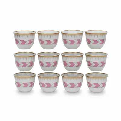 14011.5 - Jogo de Xícara Árabe Colorida 4 pcs (Caixa)