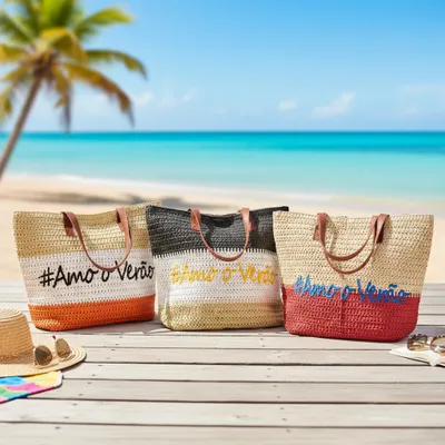 BOLSA PALHA - VERAO