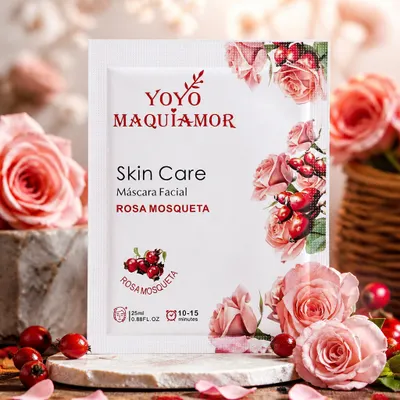 MASCARA FACIAL ROSA MOSQUETA