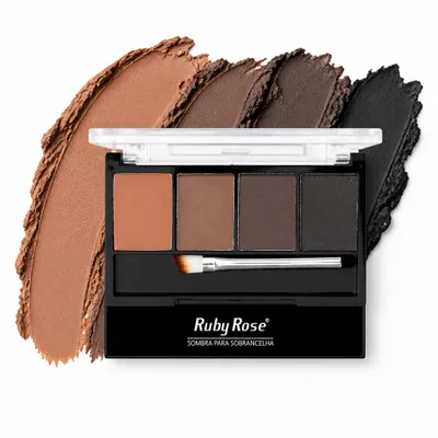 PALETA SOMBRA P/ SOMBRANCELHA - RUBY ROSE