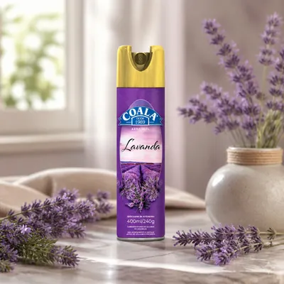 ODORIZANTE DE AMBIENTES AEROSOL LAVANDA - COALA