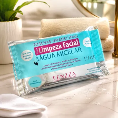 Lenço Demaquilante - Fenzza