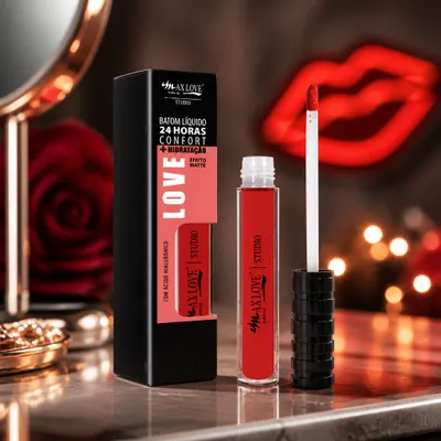 Batom Liquido Matte - MaxLove