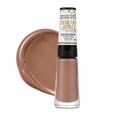 Esmalte Nude Envolvente - Brilho Ativo