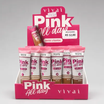Base Liquida Pink All Day - Vivai