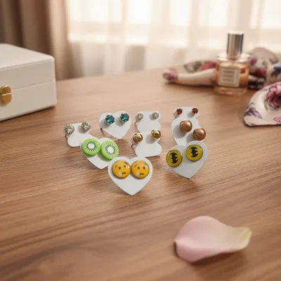 Kit 9 Brincos Sortidos N°8