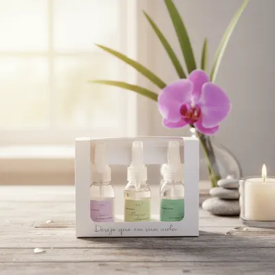 Kit água perfumada (3 unidades)