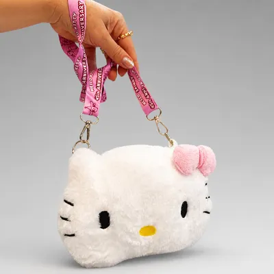 Bolsa pelúcia  Hello Kitty