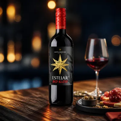 Vinho Tinto Chileno Santa Carolina Estelar 57 Red Blend 750ml.