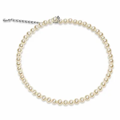 Choker pérola Semijoia