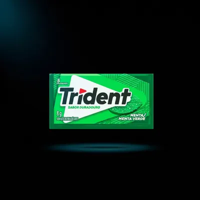 CHICLETE TRIDENT MENTA