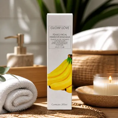 Tônico Facial Hidratante Banana