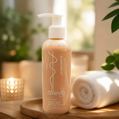 Hidratante Facial e Corporal Coconut Candy Alleva
