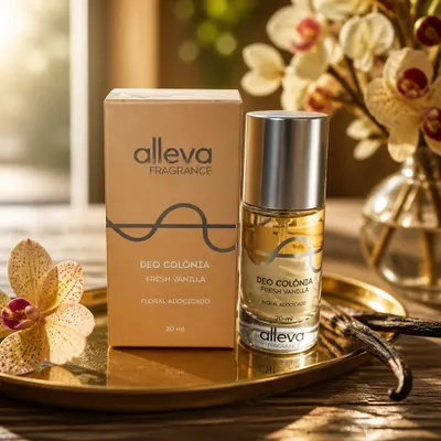 Deo Colônia Alleva Fresh Vanilla