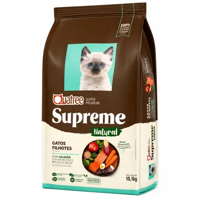 Quatree Supreme Gato Filhote salmão 10,1kg