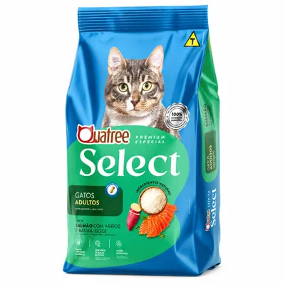 Quatree Select Gatos Adultos 3kg