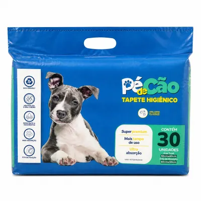 Tapete higiênico Pé de cão  80x60