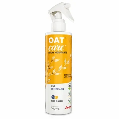 LOÇÃO HIDRATANTE DERMATOLÓGICA CÃES E GATOS OAT CARE