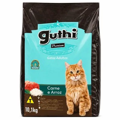 Ração Gatos Guthi 10kg (3 Unidades)