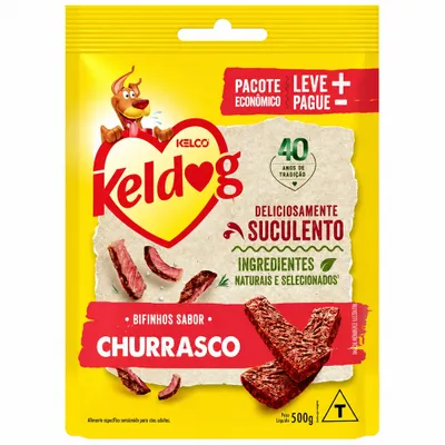 Bifinho Keldog churrasco 500g