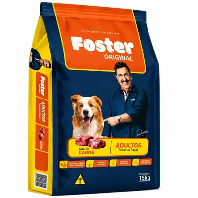 Foster 15 kg cães Leve mais pague menos (4pacotes) 