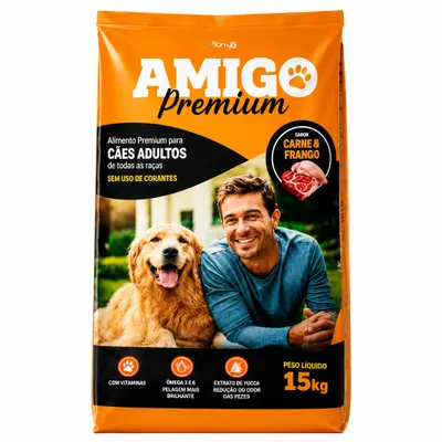 Ração para Cães Adultos Amigo Cão 15kg
