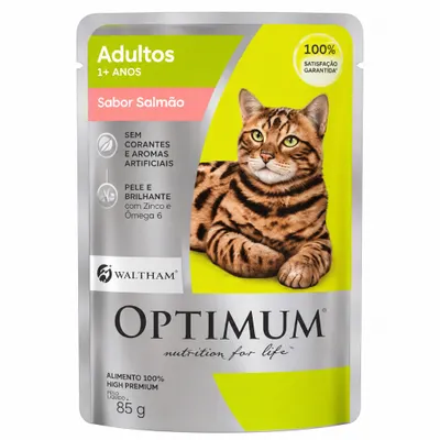 Sache gato optimum Salmão 