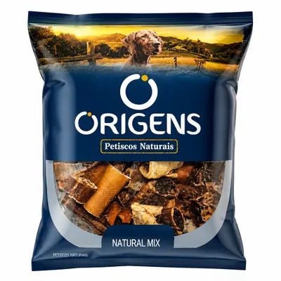 Petiscos Naturais Origens cães 