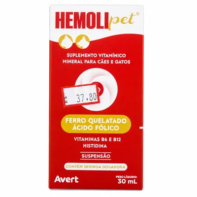 Hemolipet Suplemento Gatos