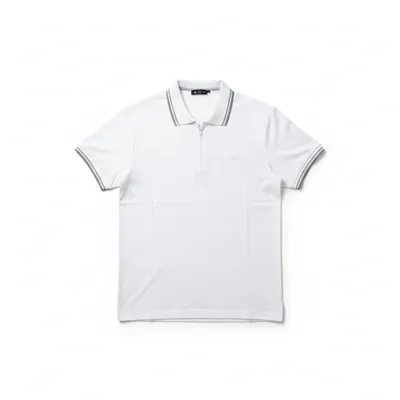 Polo LACOSTE Paris c/ ZIPER  regular em Piqué