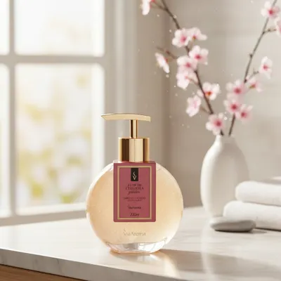 SABONETE LIQ. DESOD. 200ML CLASSICA FLOR DE CEREJEIRA GARDEN