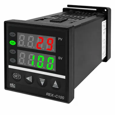 rele de temperatura rex 100 de 0 a 400 graus