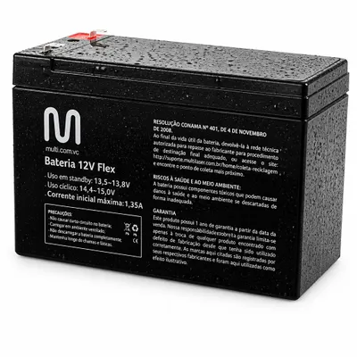 Bateria Selada 12v Flex En012a Multilaser